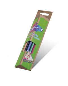 Олівці кольорові 12 кольорів дерев'яні трикутні в трикутній упаковці Grip-Rite Marco